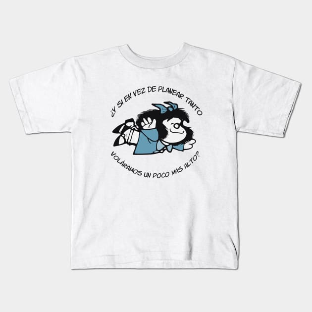 Mas alto Kids T-Shirt by ChicaRika